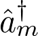 {\hat{a}}_m^\dag